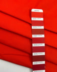 Stretch Red Cotton