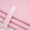 Pink pure cotton jersey coupled double face, stretchy and heavy. High-quality deadstock fabric collected in Stock from a Maison de Couture in Italy.