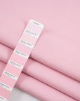 Pink pure cotton jersey coupled double face, stretchy and heavy. High-quality deadstock fabric collected in Stock from a Maison de Couture in Italy.