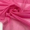 Very light micro tulle and stretchy in fuchsia. Light and transparent, with a very soft and flowy texture. High-quality deadstock fabric by the meter collected in Stock from a Maison de Couture in Italy.