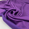 Polyester jersey in violet, very soft, light, and slightly shiny, ideal for dresses, tops, and layering pieces. High-quality deadstock collected in Stock from a Maison de Couture in Italy.