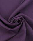 Purple heavyweight wool, warm and non-stretch. Perfect for coats. High-quality deadstock collected in Stock from a Maison de Couture in Italy.