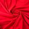 Red Viscose-Blend Technical Fabric