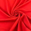 Red viscose-acetate crepe cady, soft, fluid and non-stretch. Perfect for trousers. High-quality deadstock collected in Stock from a Maison de Couture in Italy.