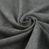 Cotton, wool, and silk melange structured fabric. The color is black and white. High-quality deadstock fabric collected in Stock from a Maison de Couture in Italy.