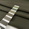 Very soft and flowy viscose/polyester cady in dark olive green, double face and not transparent. High-quality deadstock collected in Stock from a Maison de Couture in Italy.