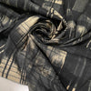 Soft and lightweight pure cotton with a geometric design in shades of gray and black. Not transparent, ideal for dresses, blouses, skirts, and shirting.High-quality deadstock collected in Stock from a Maison de Couture in Italy.