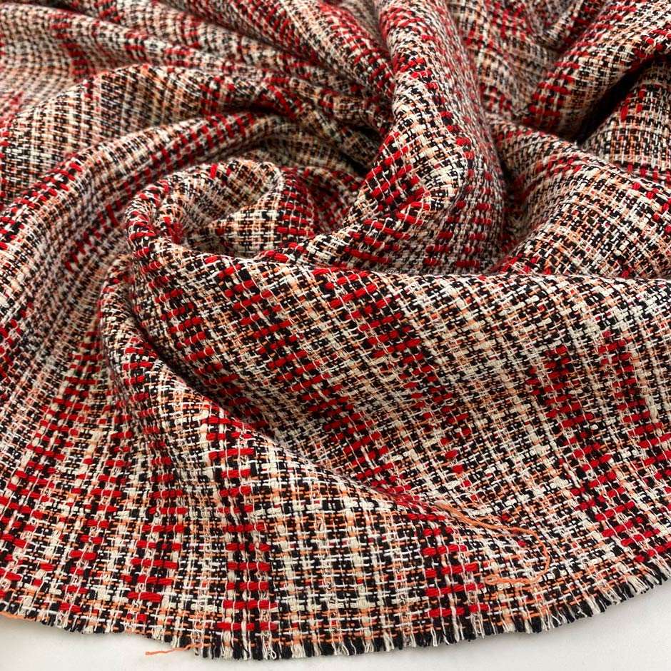 Cotton blend tweed - Sample