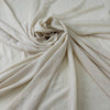 Beige Polyester Crepe Georgette