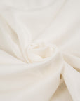 Pure viscose white and falling muslin. High-quality deadstock collected in Stock from a Maison de Couture in Italy.