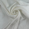 White pure silk twill, soft, fluid and non-stretch. Perfect for dresses and blouses. High-quality deadstock collected in Stock from a Maison de Couture in Italy.