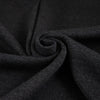 Gray wool Milano stitch. Soft and stretchy fabric. High quality deadstock fabric.