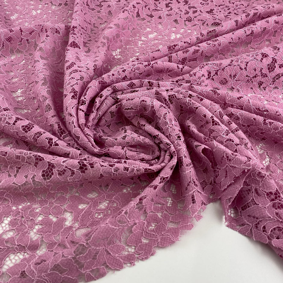 Soft cotton and polyester lace rebrode