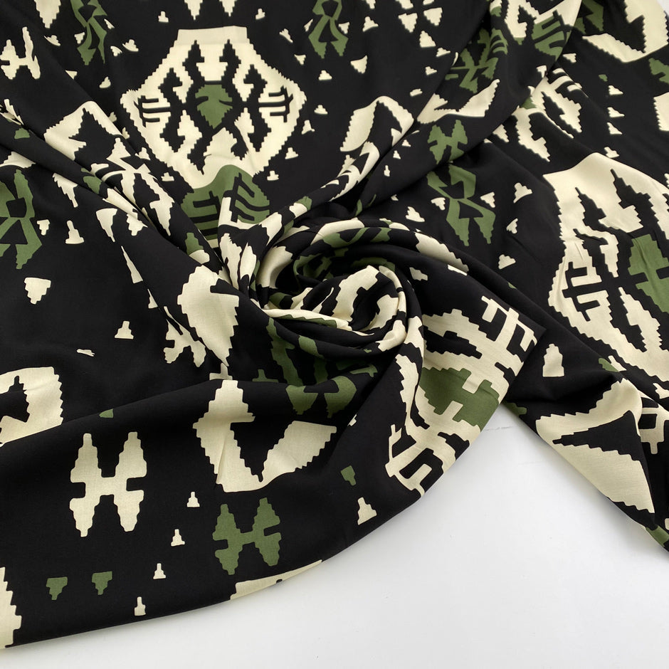 soft and droopy viscose fabric