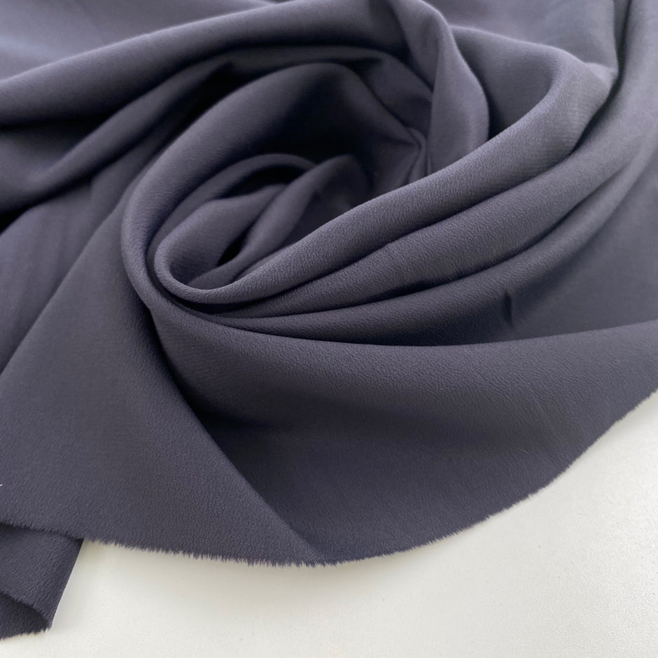 Silk acetate blend crepe de chine