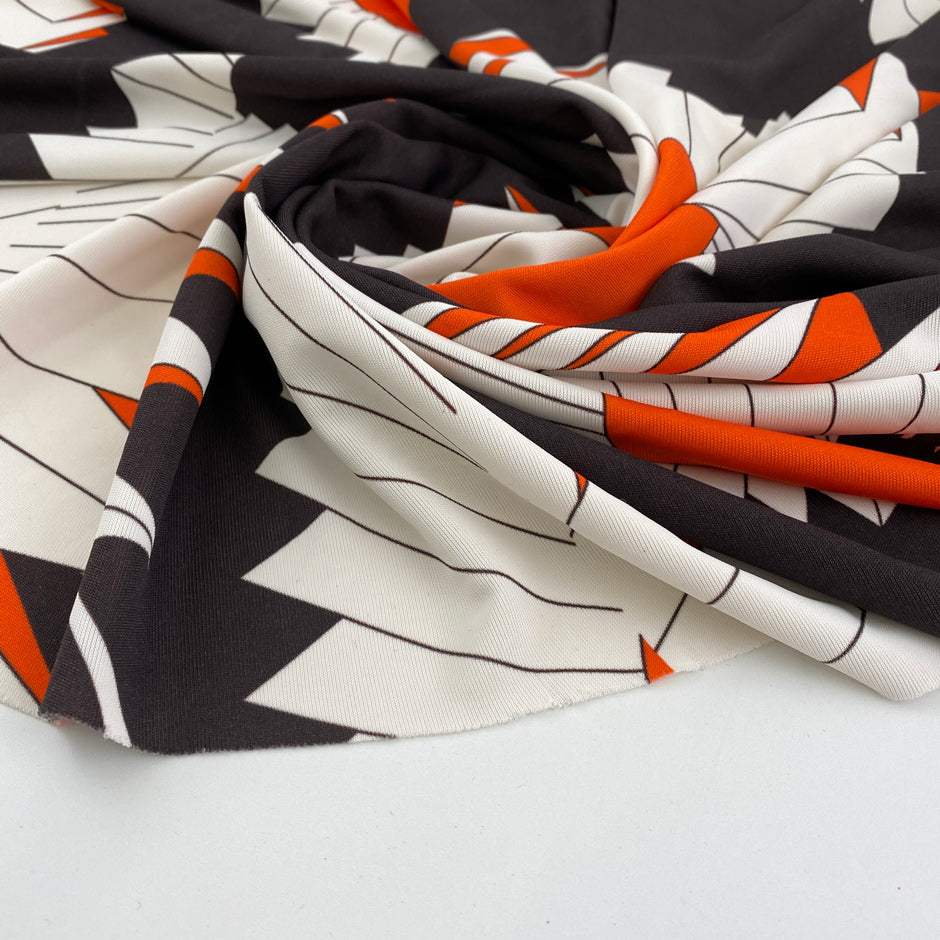 Printed viscose jersey