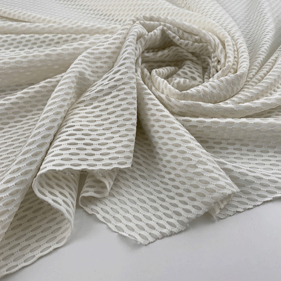 Soft mesh polyester jersey