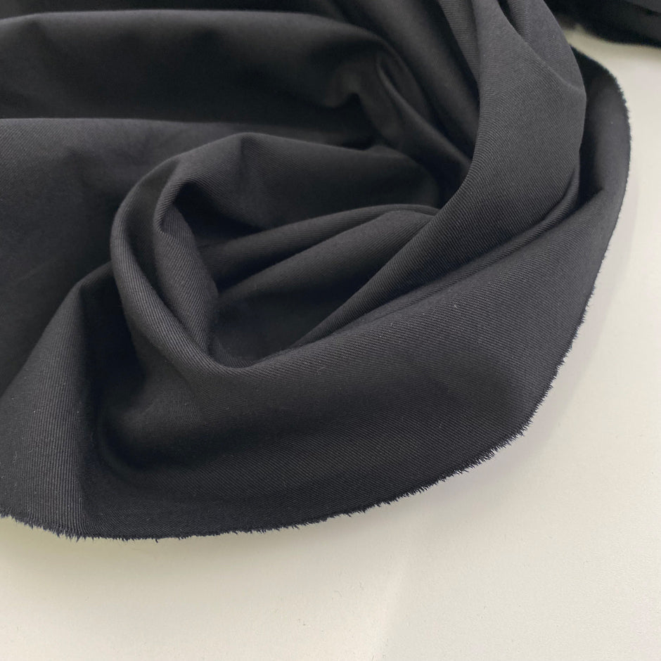 Waterproof cotton gabardine